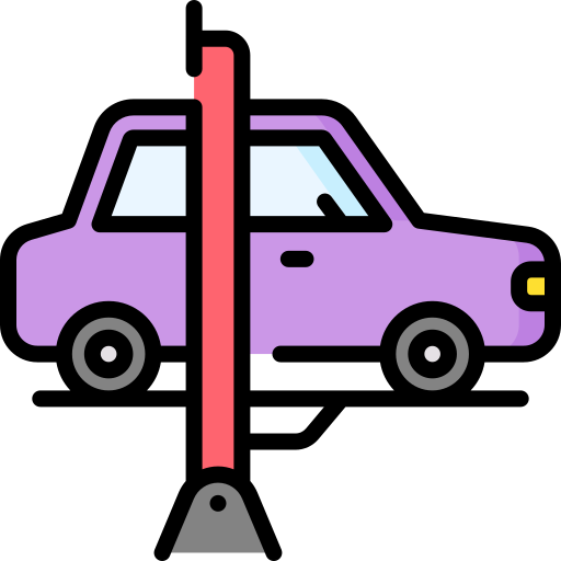elevador de coches icono gratis