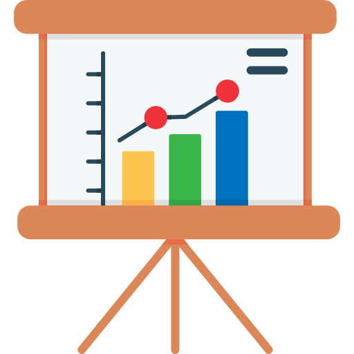 Growth chart Generic Flat icon