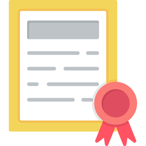 Certificate Generic Flat icon