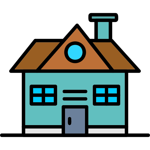 House Generic Outline Color icon