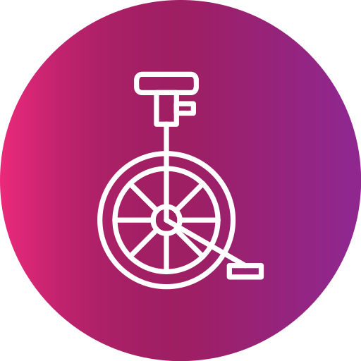 Unicycle free icon Unicycle free icon