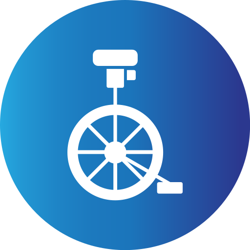 Unicycle free icon