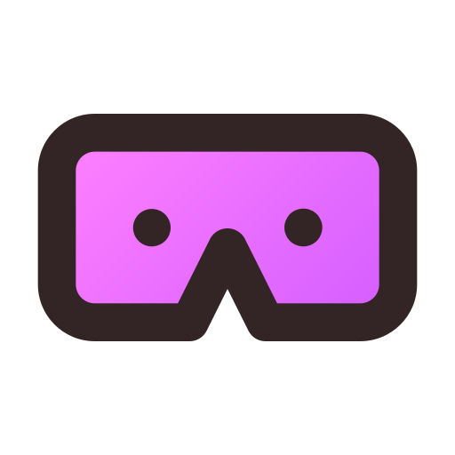 gafas de realidad virtual icono gratis