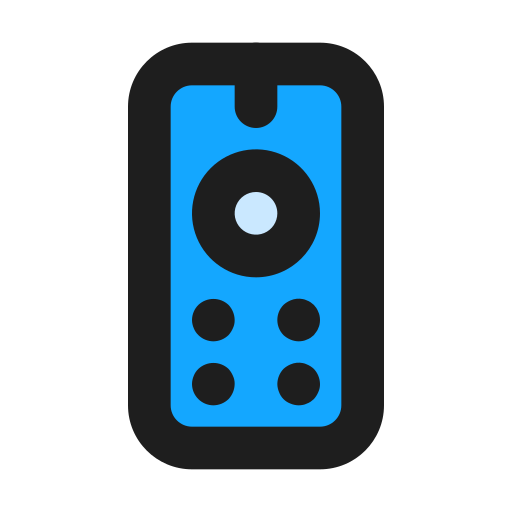 Remote control Generic Outline Color icon