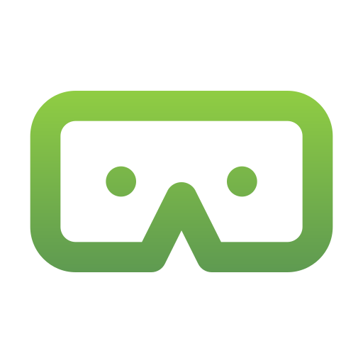 gafas de realidad virtual icono gratis