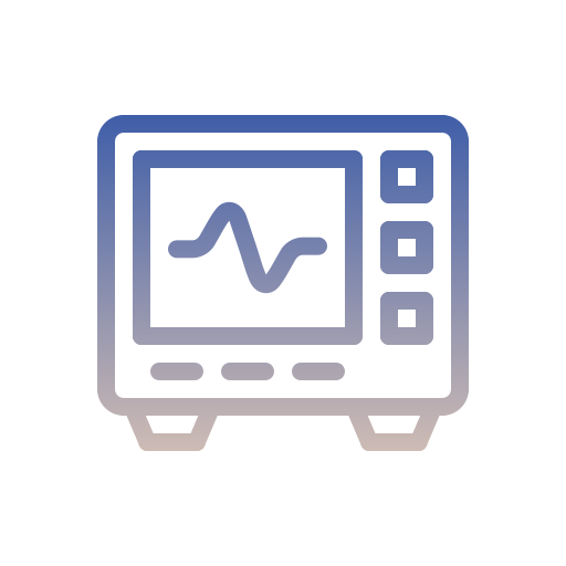 monitor de electrocardiograma icono gratis