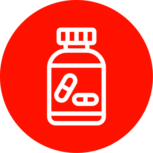 Pills bottle Generic Flat icon