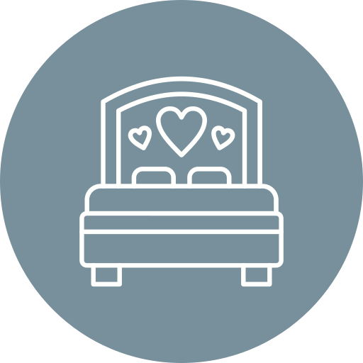 Bed Generic Flat icon