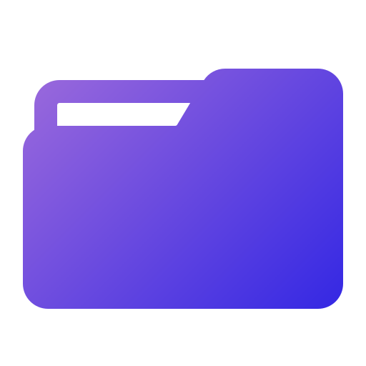 Folder Generic Flat Gradient icon