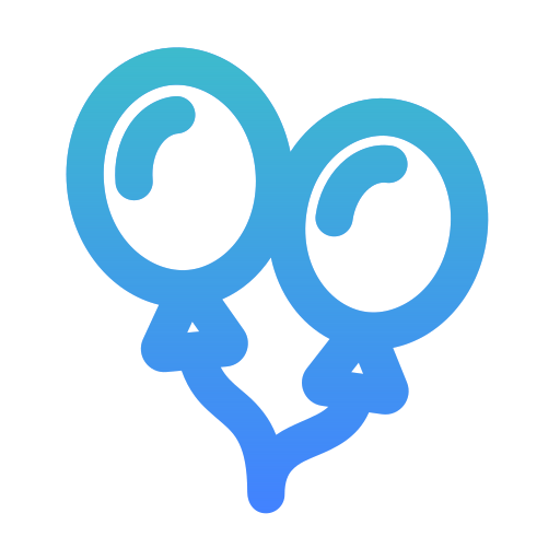 Balloons free icon