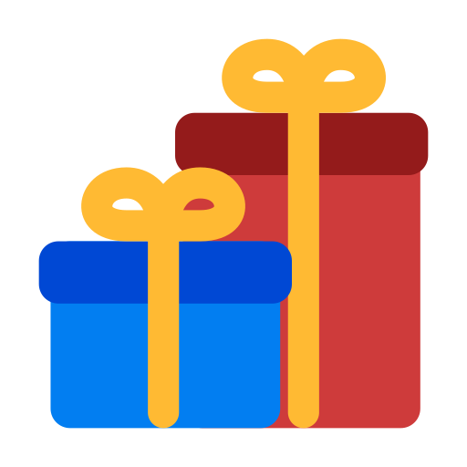 caja de regalo icono gratis