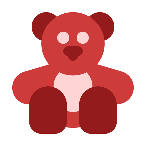 oso de peluche icono gratis