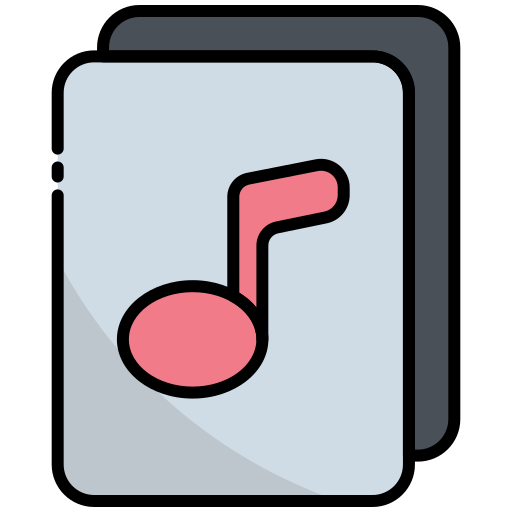 Playlist Music App Logos Design Templates