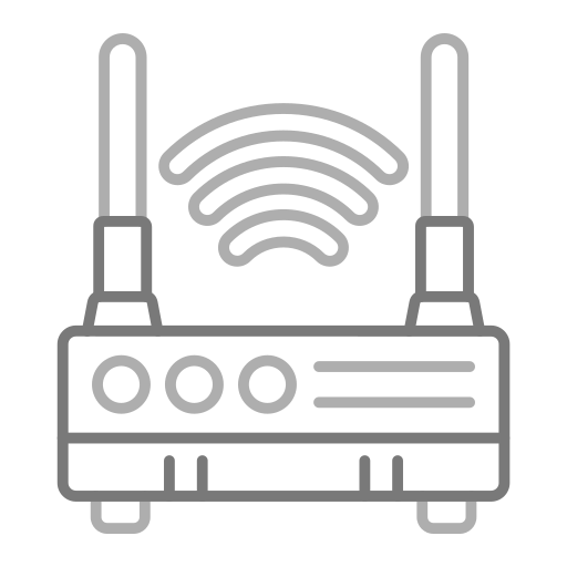 router inalámbrico icono gratis