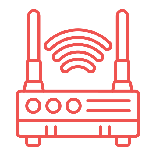 router inalámbrico icono gratis