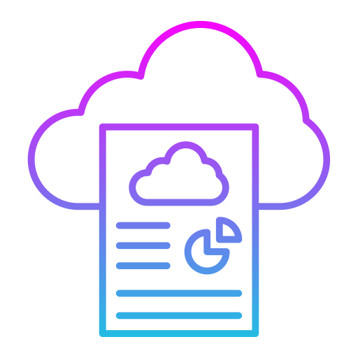 Document Generic Gradient icon