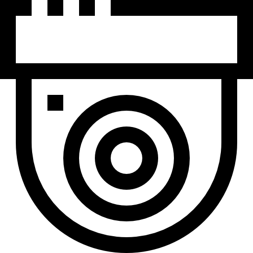 circuito cerrado de televisión icono gratis