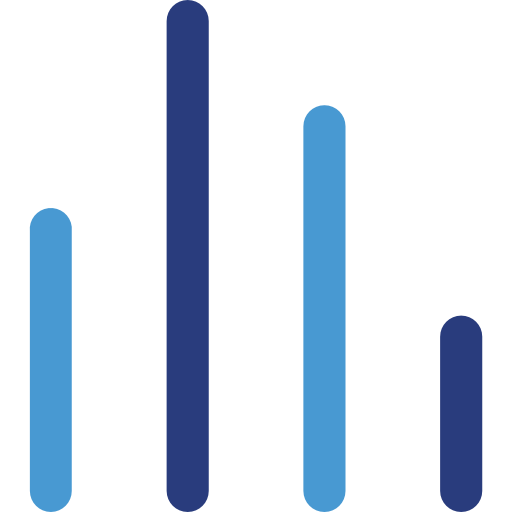 gráfico de barras icono gratis