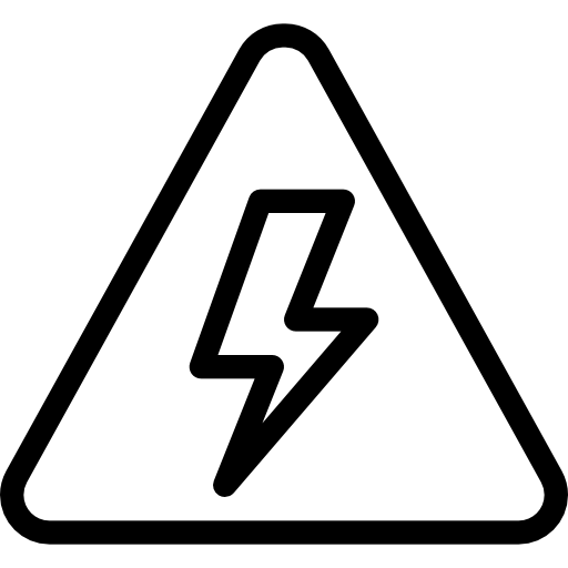 high voltage symbol vector