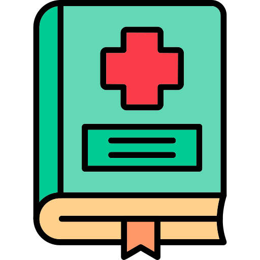 libro medico icono gratis