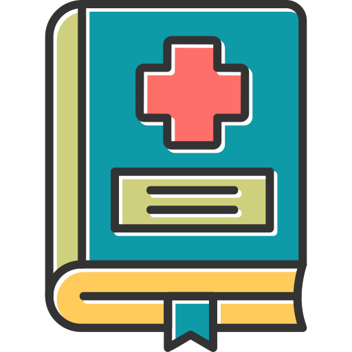 libro medico icono gratis