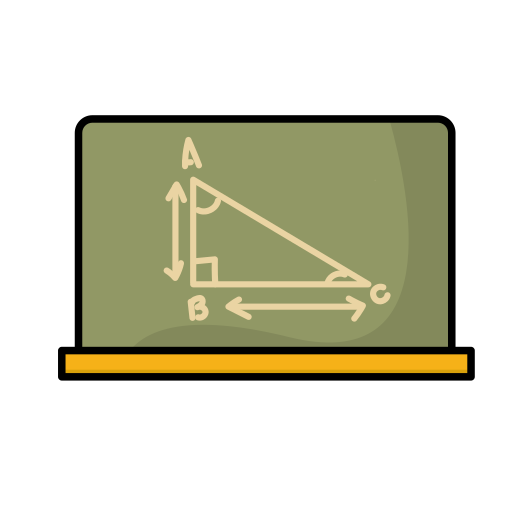 Chalkboard Generic Outline Color Icon