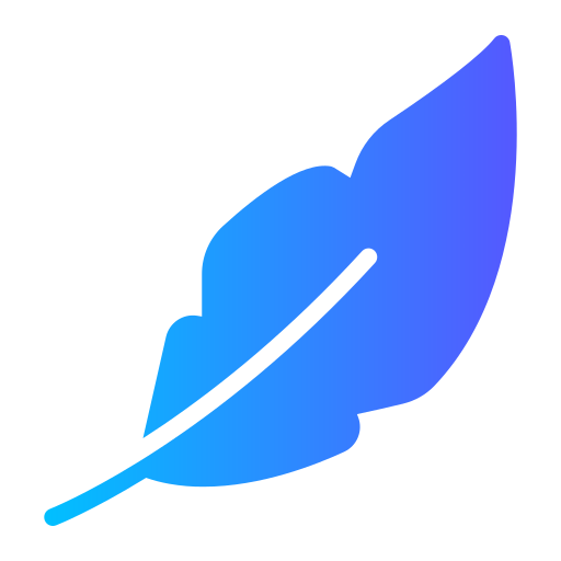 Feathers Generic Flat Gradient icon