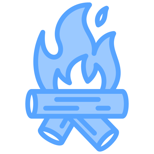 Incineration Generic Blue icon