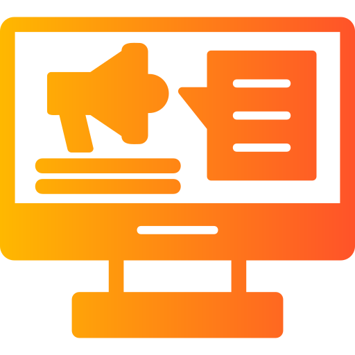 campaña digital icono gratis
