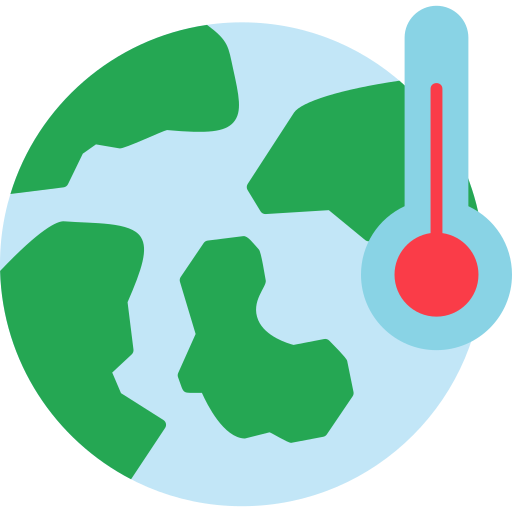 Global Warming Generic Flat Icon