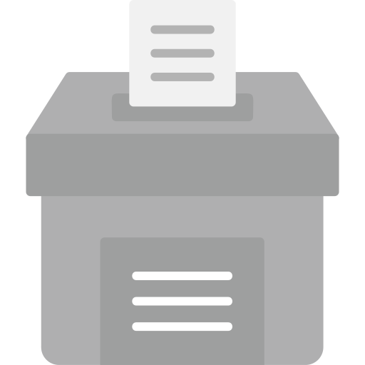 caja de votacion icono gratis