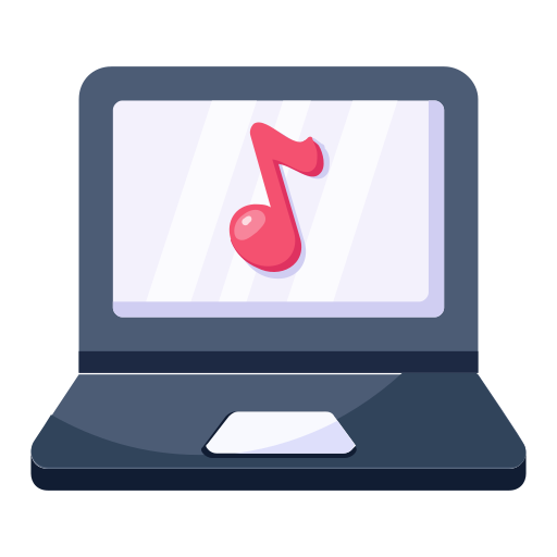 musica en linea icono gratis