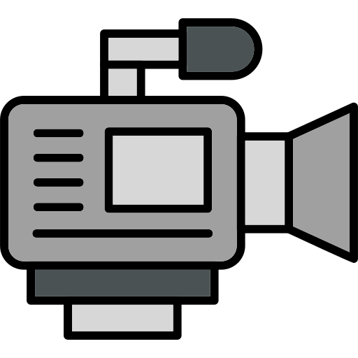 camara de video icono gratis