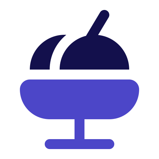 Ice cream cup free icon