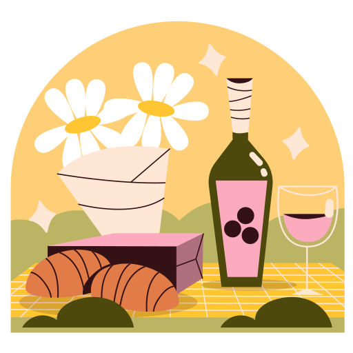 Picnic free sticker Picnic free sticker
