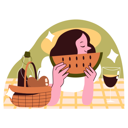 picnic gratis sticker