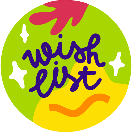 Wishlist free sticker Wishlist free sticker