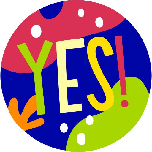Yes free sticker Yes free sticker