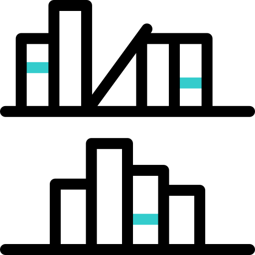 estantería icono gratis