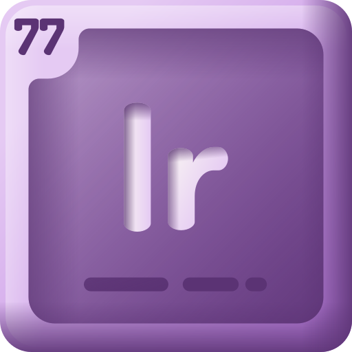 iridio icono gratis