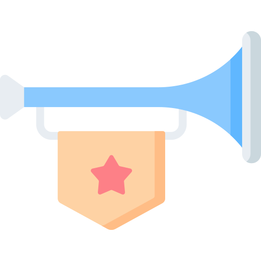 fanfare Icône gratuit fanfare Icône gratuit