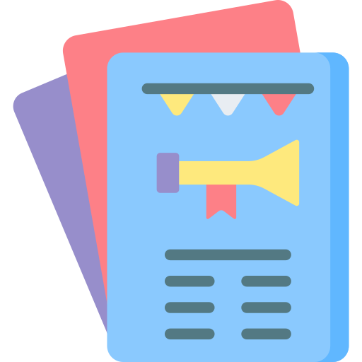 Flyer free icon Flyer free icon