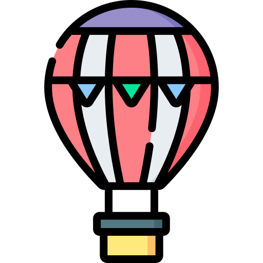 Hot air balloon free icon Hot air balloon free icon