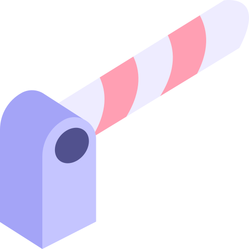 barrera icono gratis