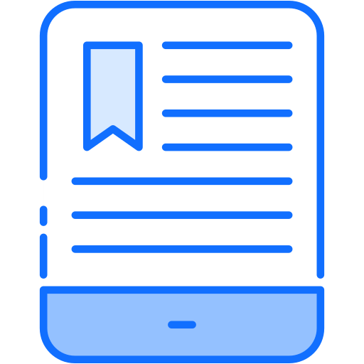 Ebook Generic Blue icon