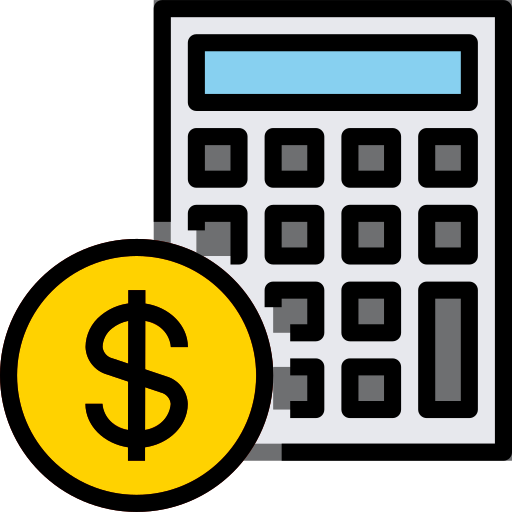 Calculator turkkub Lineal Color icon