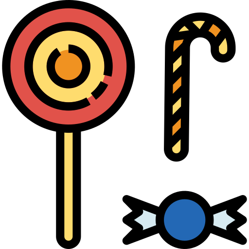 Candy turkkub Lineal Color icon