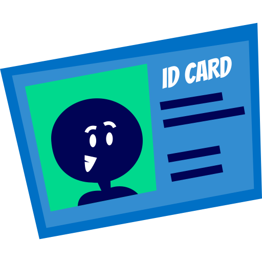 Ausweis-Sticker – kostenlose nutzer-Sticker