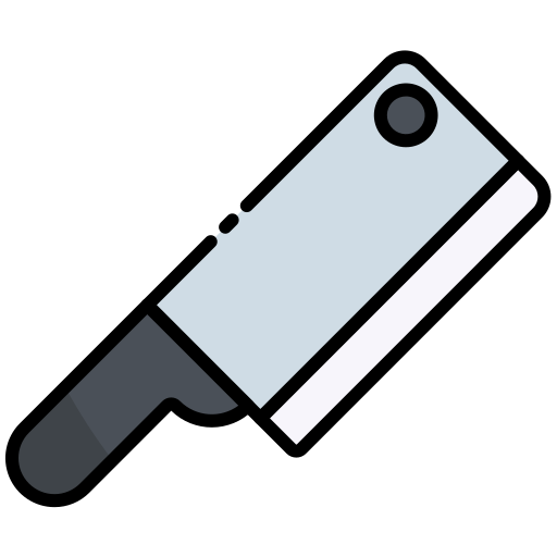 Cleaver Generic Outline Color icon