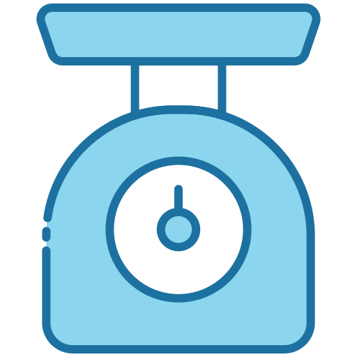 Kitchen scale free icon
